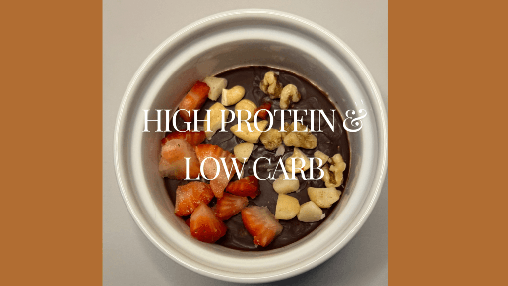high protein low carb cottage cheese mousse